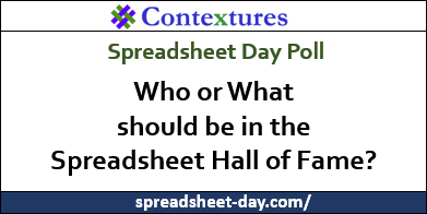 Spreadsheet Day http://spreadsheet-day.com/blog/