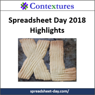 Spreadsheet Day 2018 Wrap Up