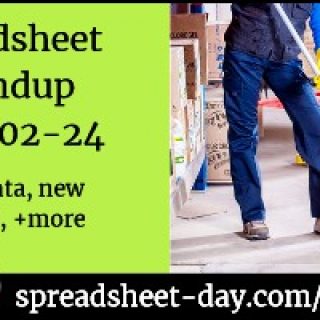 Spreadsheet Roundup 2020-02-24