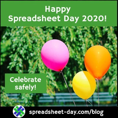 Happy Spreadsheet Day 2020