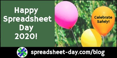 Happy Spreadsheet Day 2020