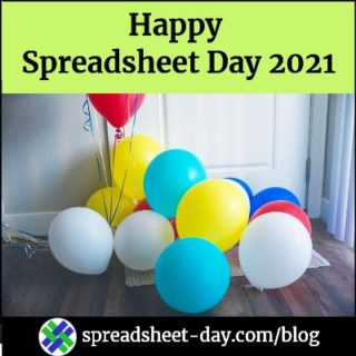 Happy Spreadsheet Day 2021