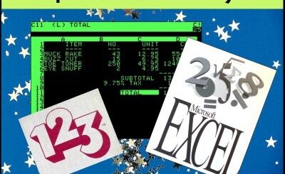Happy Spreadsheet Day 2024! VisiCalc 45th Anniversary!