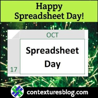 Happy Spreadsheet Day 2025