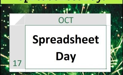 Happy Spreadsheet Day 2025