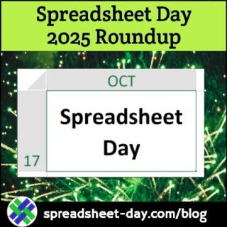 Spreadsheet Day 2025 Roundup