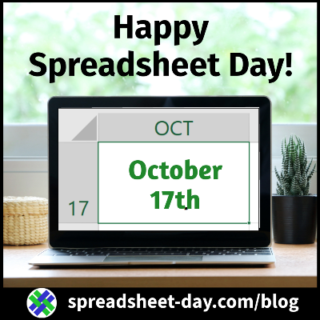 Happy Spreadsheet Day 2026