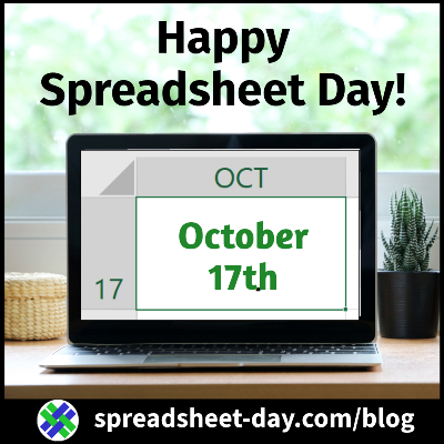 Happy Spreadsheet Day 2026!