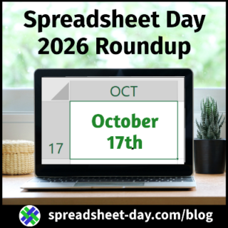 Spreadsheet Day 2026 Roundup